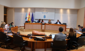 6/10/23 Reunión de la Comisión Institucional del Parlamento de Galicia el pasado jueves.