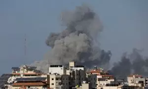 Bombardeos en Gaza