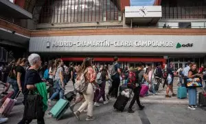 13/10/2023 - estación Chamartín