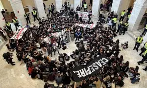 Guerra Israel-Hamás, última hora: Judíos estadounidenses protestan en el Capitolio para reclamar el alto el fuego en Gaza