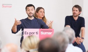 El exdirigente de Podemos y miembro del equipo de campaña de Sumar, Pablo Bustinduy, en una imagen de archivo.Eduardo Parra / Europa Press
