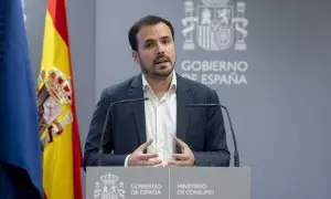 El ministro de Consumo en funciones y coordinador federal de IU, Alberto Garzón, en una imagen de archivo.Alberto Ortega / Europa Press