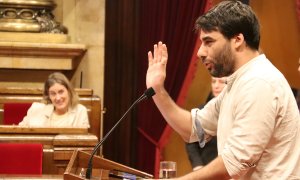 Lucas Ferro, portaveu de Podem Catalunya i exdiputat d'En Comú Podem al Parlament - ACN/ Marta Sierra