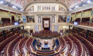 Hemiciclo del Congreso de los Diputados. Alberto Ortega / EUROPA PRESS.