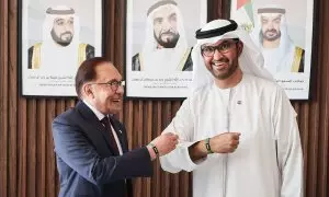 Jeque Emiratos Árabes Unidos, Cumbre del Clima Dubái