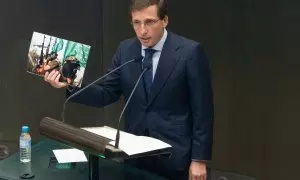 El bochornoso discurso de Almeida sobre Sánchez, ETA y Hamás: 'Tenemos la oposición más rastrera de toda Europa, mundo y sistema solar'