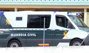 Imagen de archivo de un furgón de la Guardia Civil llegando a la prisión de Soto del Real, a 3 de noviembre de 2023.