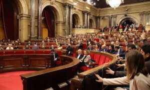 20/12/2023 - Imatge del darrer ple del Parlament de Catalunya del 2023, celebrat el 20 de desembre.
