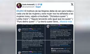 Críticas en las redes a la nueva directora del Instituto de las Mujeres: 