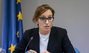 La ministra de Sanidad, Mónica García, en una imagen de archivo.
