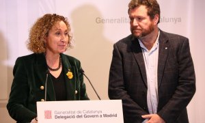 La consellera de Territori, Ester Capella, aquest dimecres a Madrid