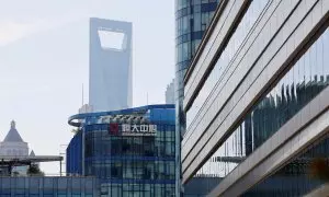 Vista del Evergrande Center, en Shanghai (China). REUTERS/Aly Song