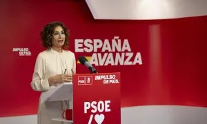 Montero tacha de incomprensible la actitud de Page y carga contra sus declaraciones: 