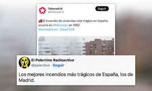 "Si no es el protagonista se aburre": críticas a una noticia de Telemadrid tras el incendio en València