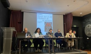 6/3/24 - Imagen de la presentación del libro 'Voces del 11M: Víctimas de la mentira', en el Ateneo de Madrid, a 6 de marzo de 2024.