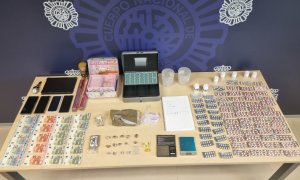 Detenidas dos personas por traficar con hachís, MDMA y diferentes fármacos en Santander