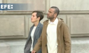 Dani Alves acude a los juzgados por primera vez tras salir en libertad provisional
