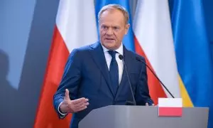 El primer ministro de Polonia, Donald Tusk, habla de una 