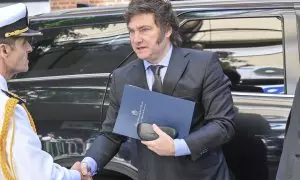 09/04/2024 El presidente de Argentina, Javier Milei, en una foto de archivo.