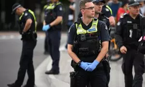 Foto de archivo de la Policía australiana