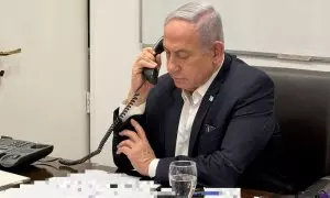 Benjamín Netanyahu mantiene una llamada telefónica con Biden tras el ataque iraní