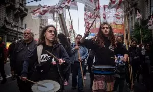 Trabajadores argentinos nueva huelga