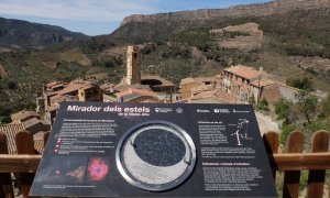 Mirador astronòmic de la Vilella Alta, al parc natural de la serra de Montsant