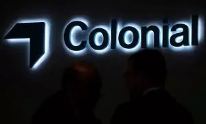 El logo de la inmobiliaria Colonial. REUTERS/Sergio Perez