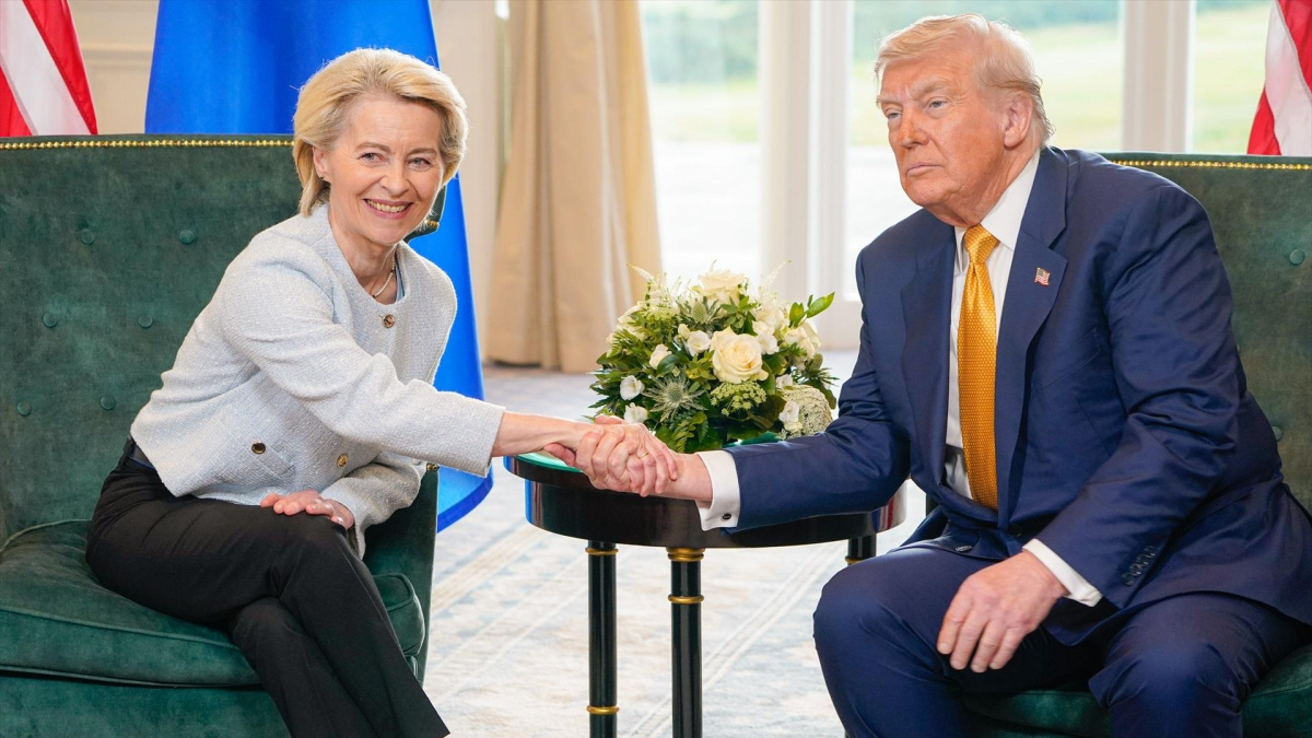El acuerdo comercial entre la UE y EEUU sobrevive un año después a pesar de Trump