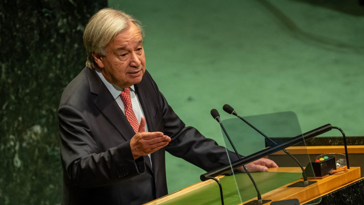 Guterres llama a gobernar la IA: "Debe ser moldeada por la humanidad y para la humanidad"