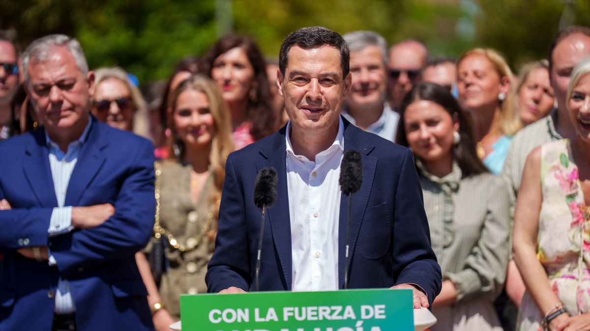 Juan Manuel Moreno pide a Vox que sea 