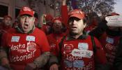 Los trabajadores de Coca-Cola exigen su inmediata readmisión
