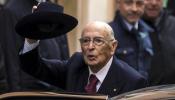 Napolitano dimite como presidente de Italia