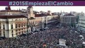 Podemos moviliza a miles de ciudadanos de toda España para su demostración de fuerza