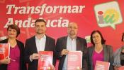 IU presenta su programa de 25 medidas para "transformar" Andalucía