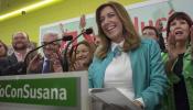 Susana Díaz: "No voy a pactar con nadie porque vamos a gobernar en solitario en Andalucía"