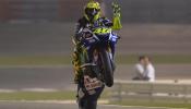 Valentino Rossi vuelve a imponer su ley y conquista el GP de Qatar