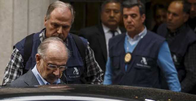 Rato cobró de forma opaca de varias empresas del Ibex