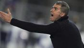 El entrenador del Eibar abandona la rueda de prensa tras quejas por hablar en euskera