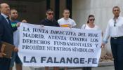 La Falange se querella por injurias y calumnias contra el Real Madrid