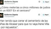 La Policía ya investiga los tuits de Zapata por si incitan al odio