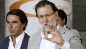 Rajoy y Aznar incrementan sus ataques a Podemos y al PSOE