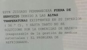 Los funcionarios de los juzgados de Valdemoro desalojan las oficinas por las altas temperaturas