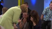 La adolescente palestina a la que Merkel hizo llorar podrá quedarse en Alemania