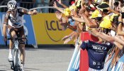 Balas de fogueo de Contador en el día grande para el francés Bardet