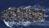 Vuelca un barco con cientos de inmigrantes frente a la costa libia