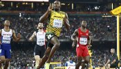 El 'relámpago' Usain Bolt también revienta los 200 metros