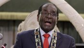 Mugabe se equivoca y lee un discurso sobre China en la apertura de sesión del Parlamento de Zimbabue