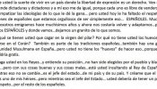 Frank Cuesta desafia a Willy Toledo: "¿Tiene usted los huevos de cagarse en el Corán?"