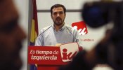 Alberto Garzón rechaza la llamada de Talegón: "Todos podíamos participar en Ahora en Común"